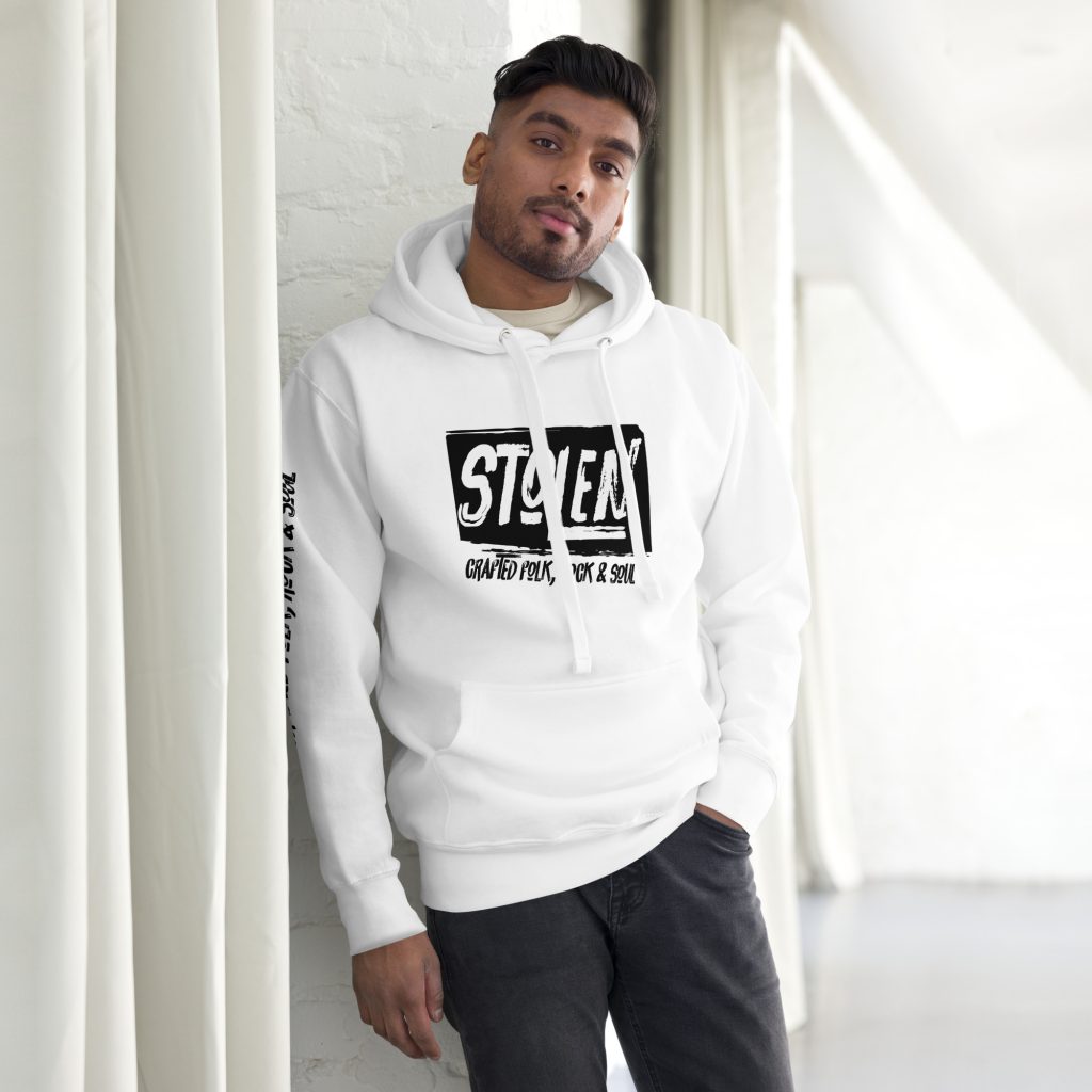 STOLEN Unisex-Kapuzenpullover - Weiß
